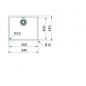 Preview: Franke Edelstahlbecken MRX 210-50  Edelstahl Drehknopf Edelstahl